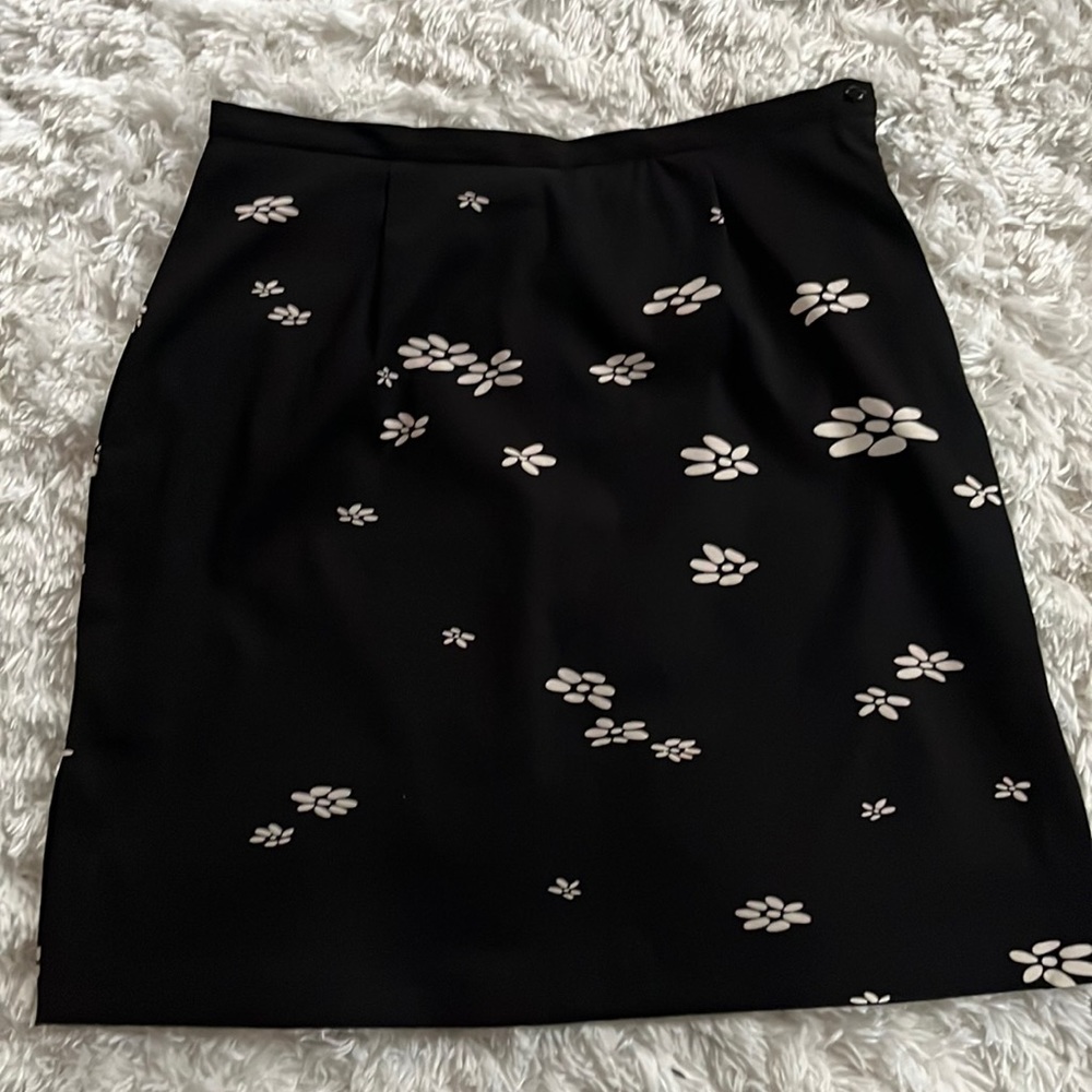 Esprit Y2K Stretchy floral mini with side slits